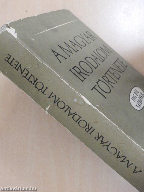 A magyar irodalom története I-III.