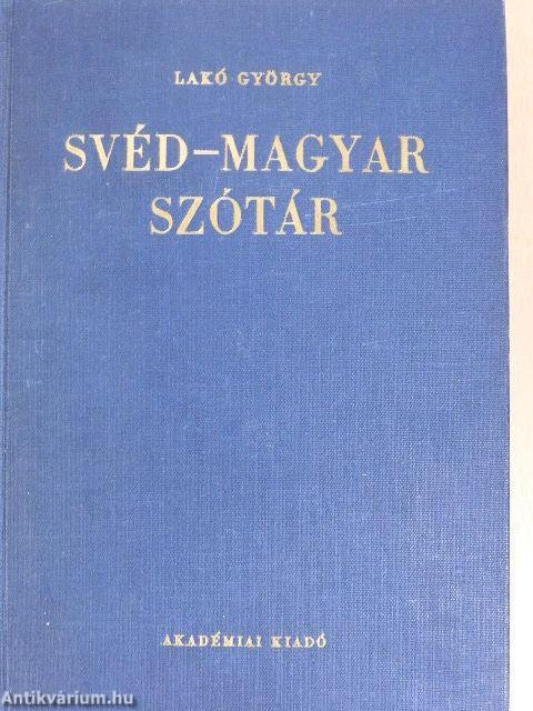 Svéd-magyar szótár