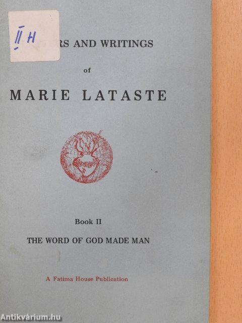 Letters and Writings of Marie Lataste I/II. (töredék)