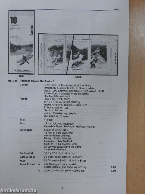 Standard Catalogue of Canadian Booklet Stamps