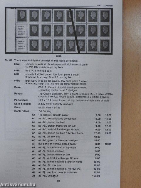 Standard Catalogue of Canadian Booklet Stamps