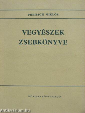 Vegyészek zsebkönyve