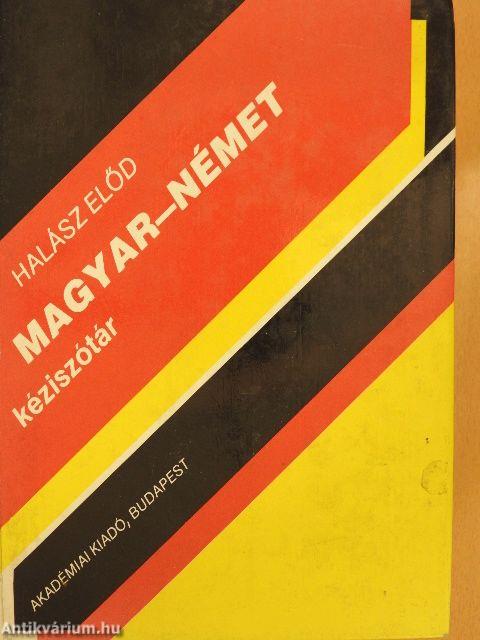 Magyar-német kéziszótár