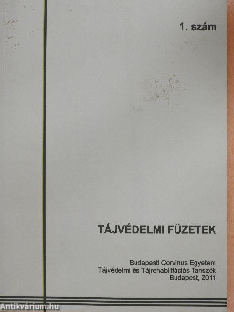Tájvédelmi füzetek 2011/1.