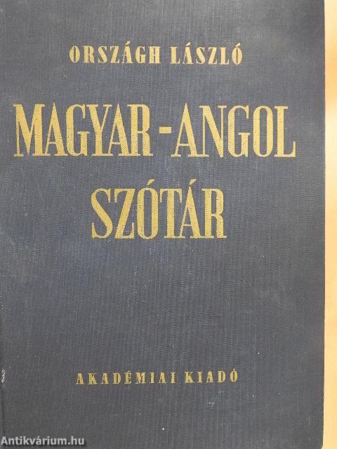 Magyar-angol szótár