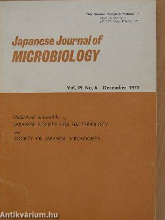 Japanese Journal of Microbiology 1975