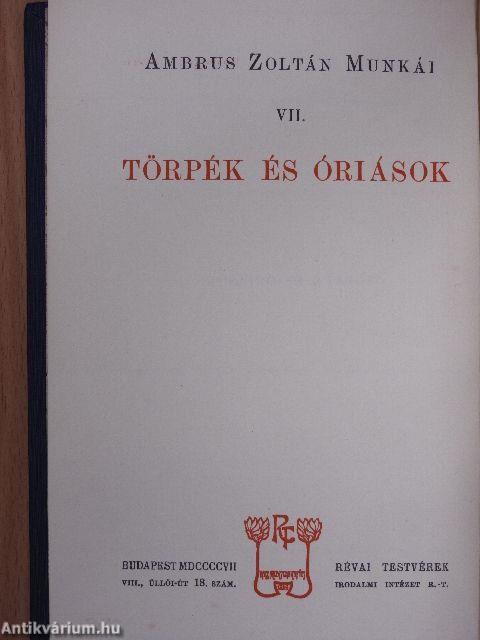 Törpék és óriások