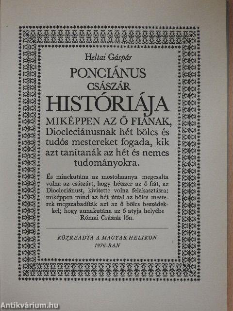 Ponciánus császár históriája