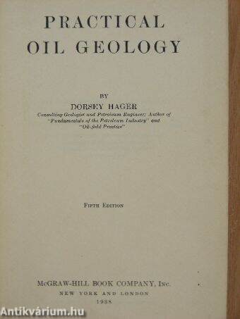 Practical oil geology