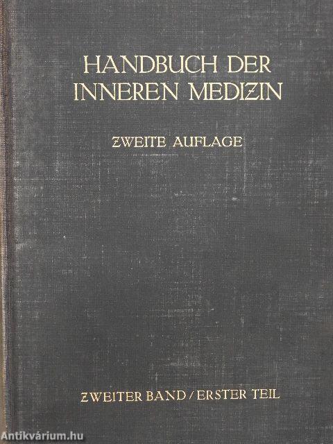 Handbuch der Inneren Medizin II.1.