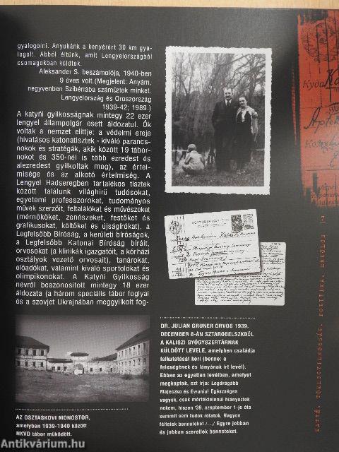 Katyn. Tömeggyilkosság. Politika. Erkölcs