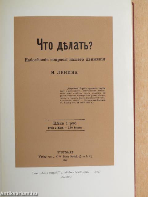 V. I. Lenin összes művei 6.