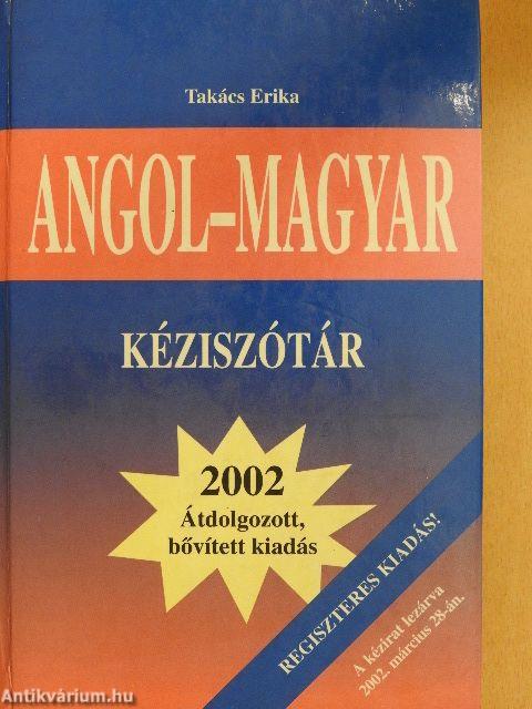 Angol-magyar kéziszótár