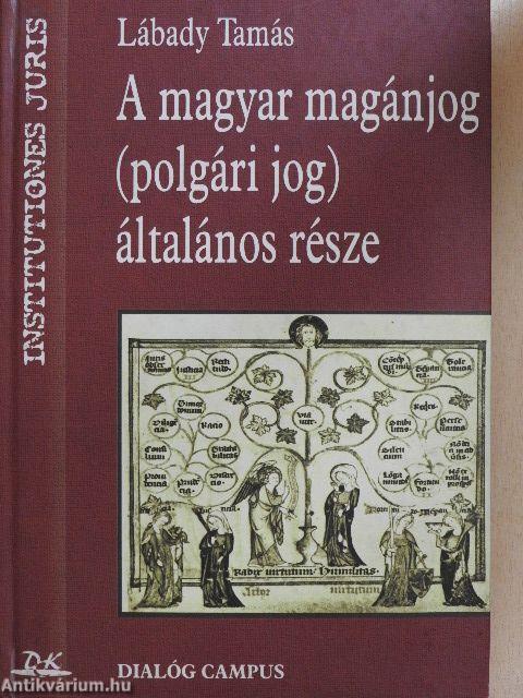 A magyar magánjog (polgári jog) általános része