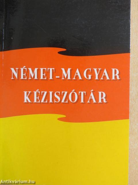 Német-magyar kéziszótár