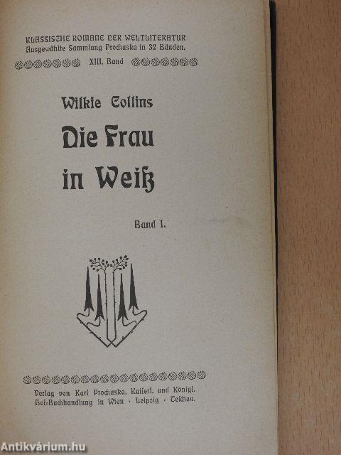 Die Frau in Weiß I-IV. (gótbetűs)