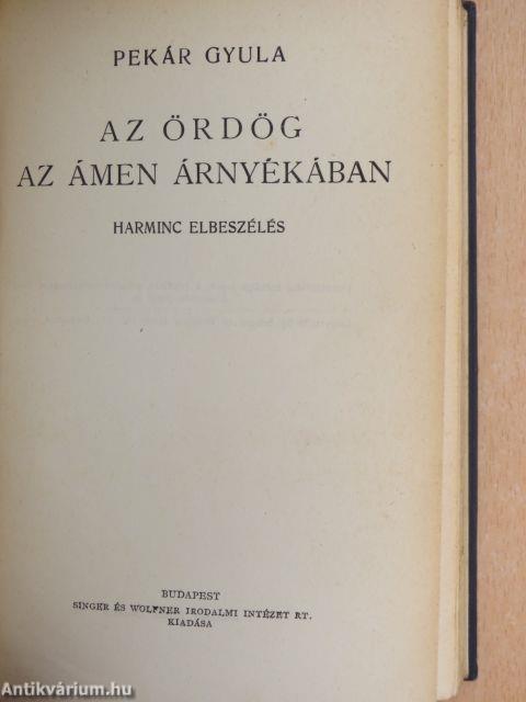 Az ördög az Ámen árnyékában