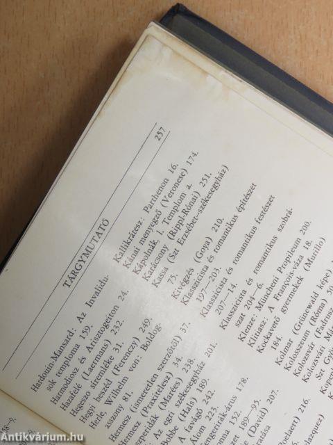 A művészetek története II.