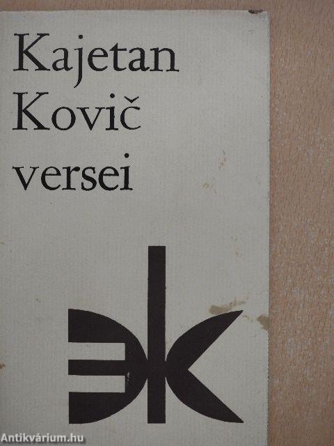 Kajetan Kovic versei