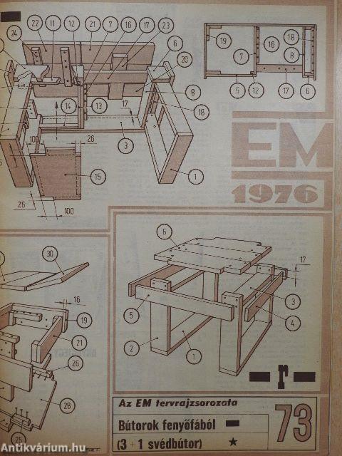 Ezermester 1976. (nem teljes évfolyam)