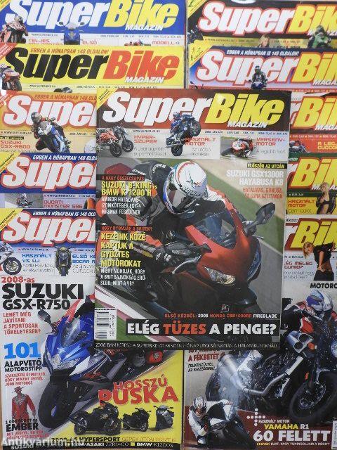 SuperBike magazin 2008. (nem teljes évfolyam)