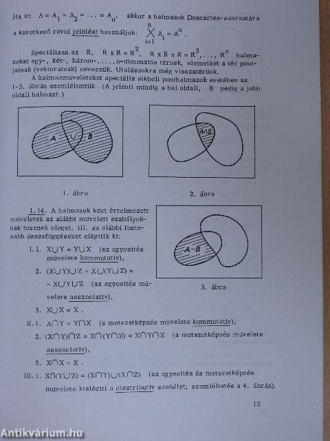 Valós egyváltozós függvények differenciálszámítása