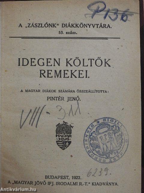 Idegen költők remekei