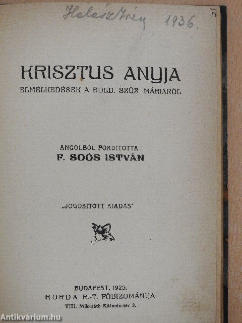 Krisztus anyja