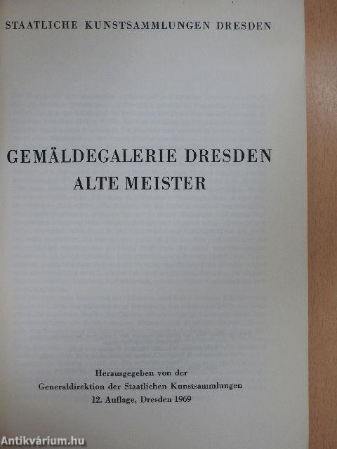 Gemäldegalerie Dresden alte Meister