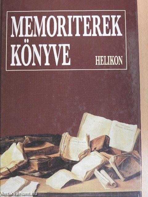 Memoriterek könyve