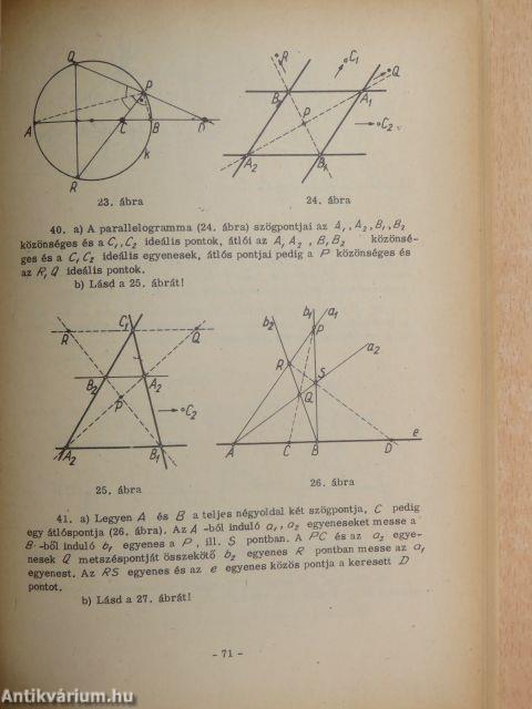 Geometriai példatár IV.