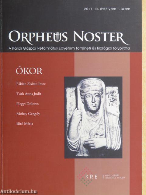 Orpheus Noster 2011/1.