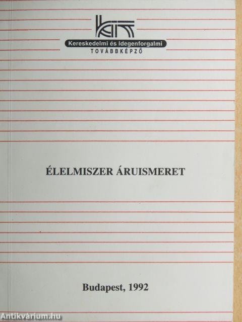 Élelmiszer áruismeret