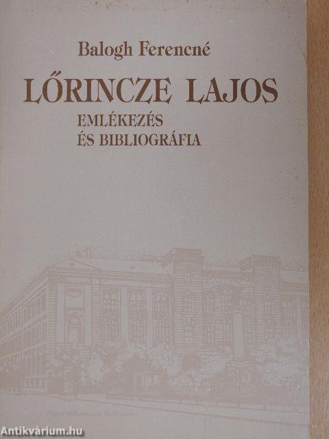 Lőrincze Lajos