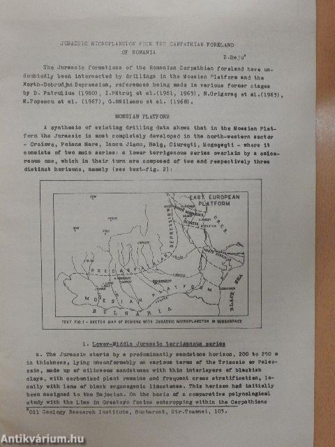 Jurassic Microplankton from the Carpathian Foreland of Romania