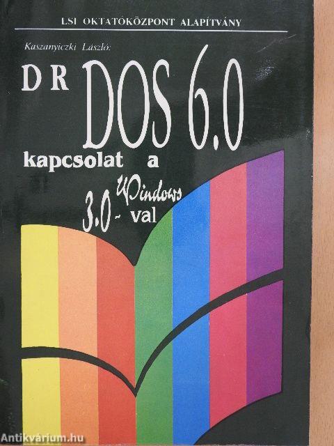 DR DOS 6.0 kapcsolat a Windows 3.0-val