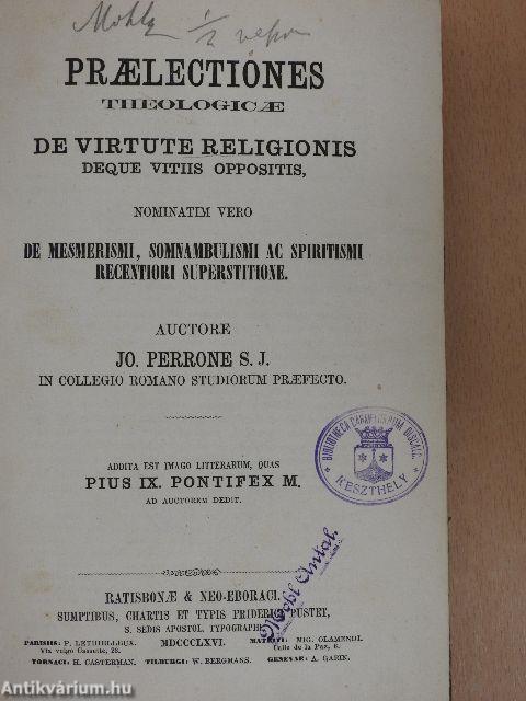 Praelectiones Theologicae 