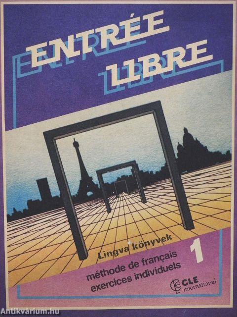 Entrée libre 1/II.