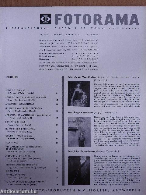 Fotorama 1955-1956 (vegyes számok) (7 db)