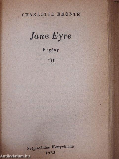 Jane Eyre I-III.