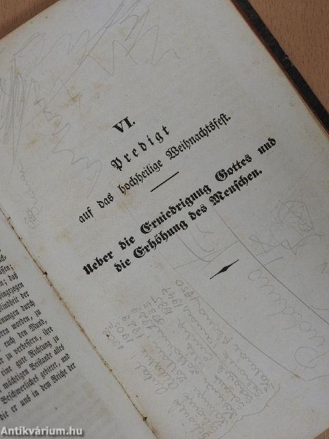 Kanzelreden des P. Johann de la Roche, aus der Kongregation des Oratoriums I. (gótbetűs)