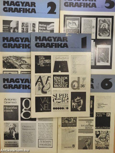 Magyar Grafika 1979/1-6.