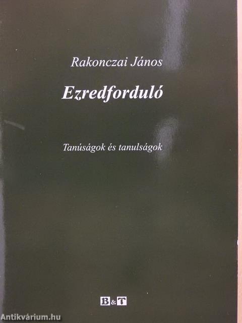 Ezredforduló (dedikált példány)