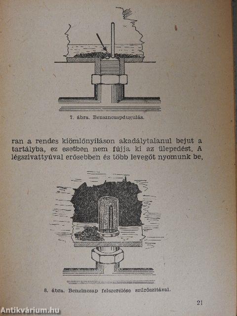 A gépkocsi üzemzavarai és szükségjavítása