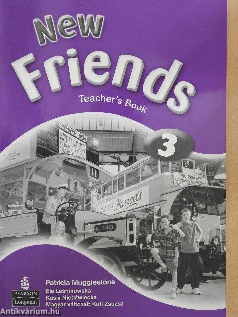 New Friends 3. - Teacher's Book - CD-vel