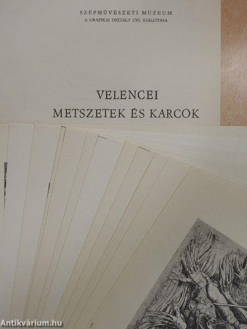 Velencei metszetek és karcok