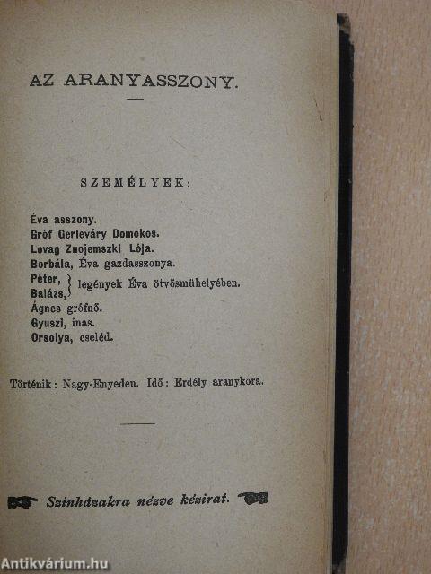 Az aranyasszony/A faun/Ghettó/A császár ezredese/Clémenceau/A páholy