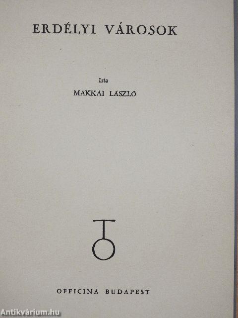 Erdélyi városok