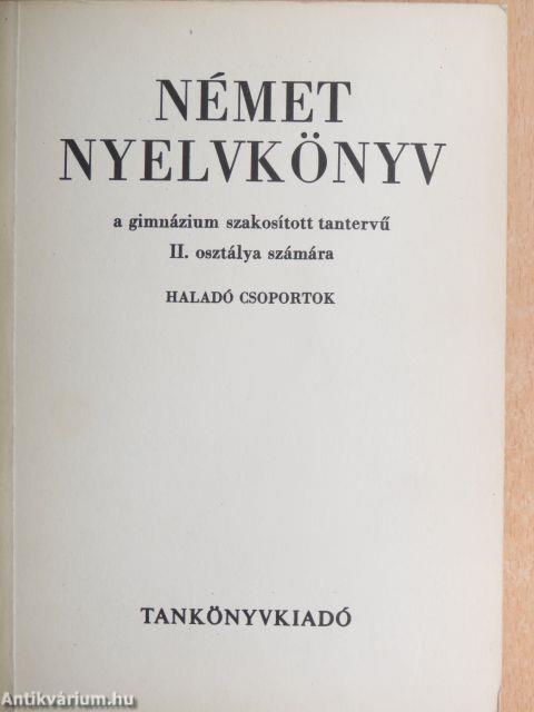 Német nyelvkönyv II.