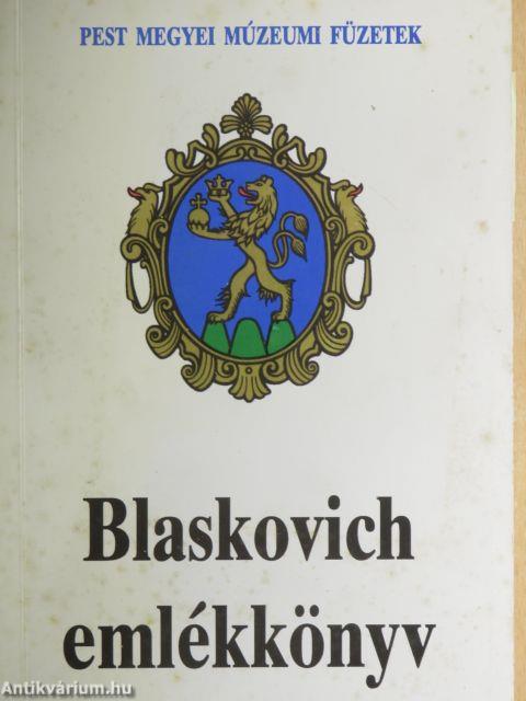 Blaskovich emlékkönyv